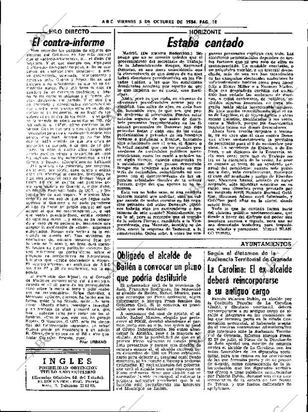 ABC SEVILLA 05-10-1984 página 18