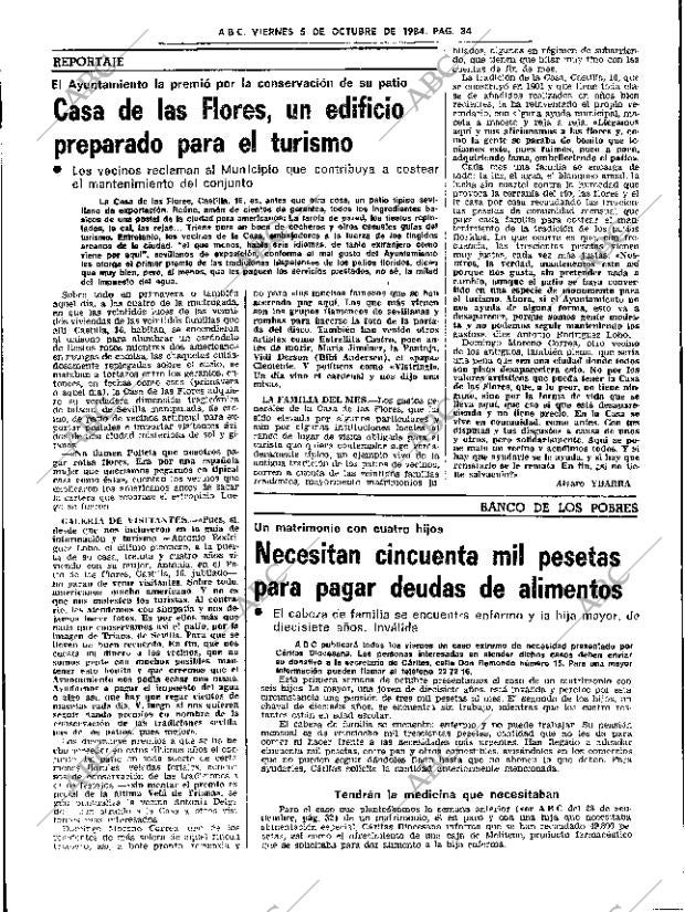 ABC SEVILLA 05-10-1984 página 34