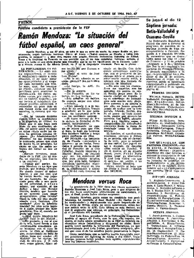 ABC SEVILLA 05-10-1984 página 47