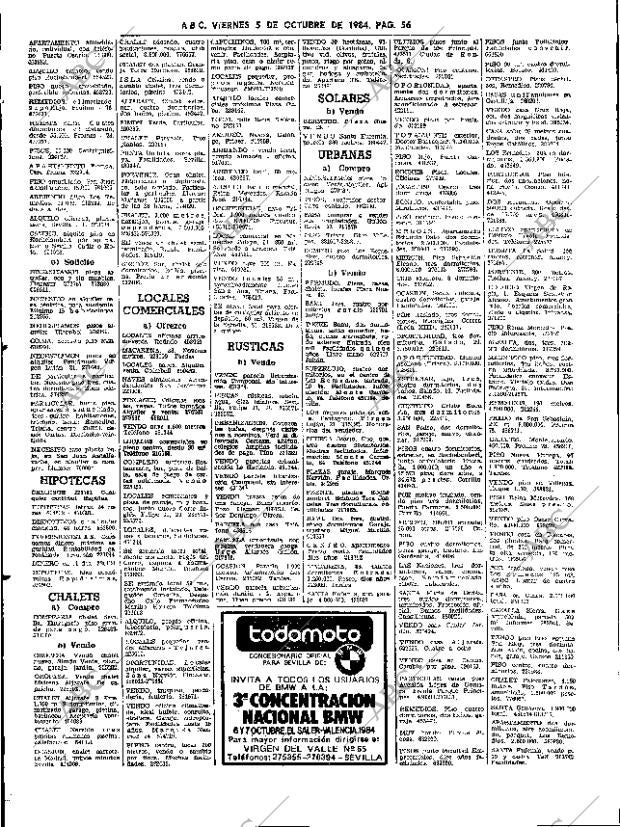 ABC SEVILLA 05-10-1984 página 56