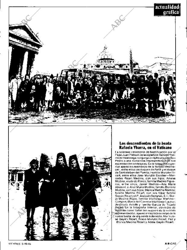 ABC SEVILLA 05-10-1984 página 63