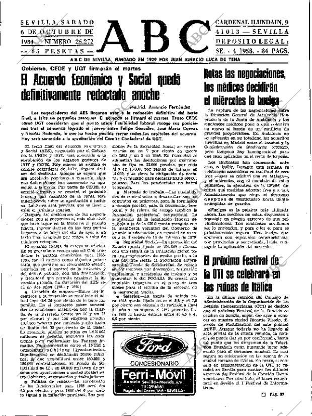 ABC SEVILLA 06-10-1984 página 15