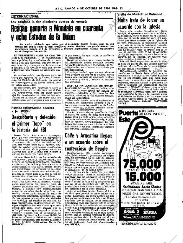 ABC SEVILLA 06-10-1984 página 23