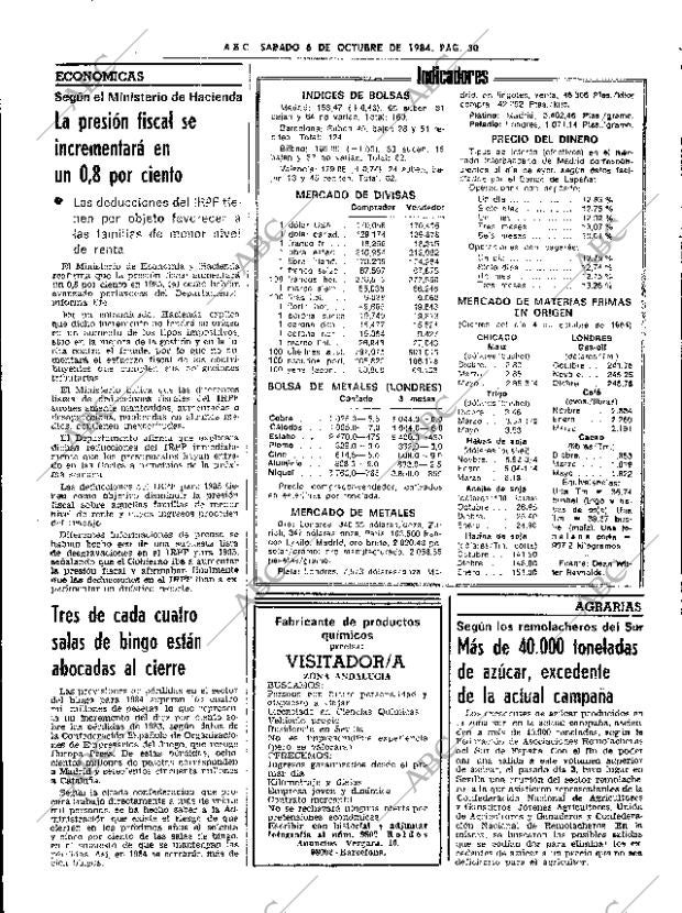ABC SEVILLA 06-10-1984 página 30