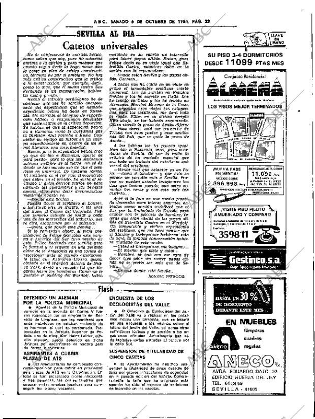ABC SEVILLA 06-10-1984 página 33
