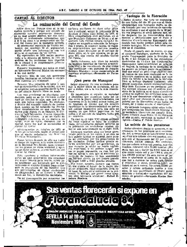 ABC SEVILLA 06-10-1984 página 49