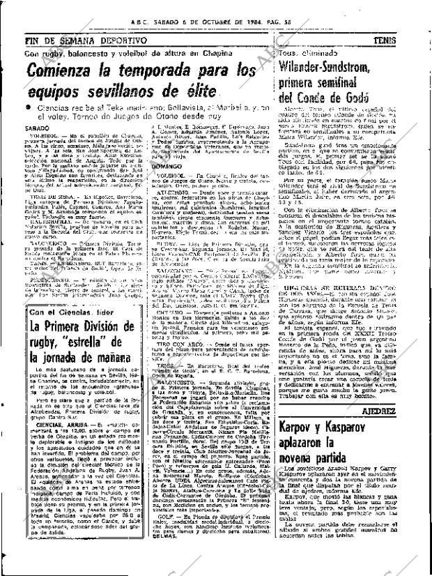 ABC SEVILLA 06-10-1984 página 58