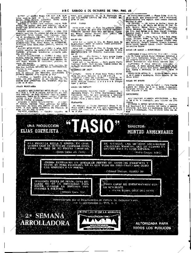 ABC SEVILLA 06-10-1984 página 63