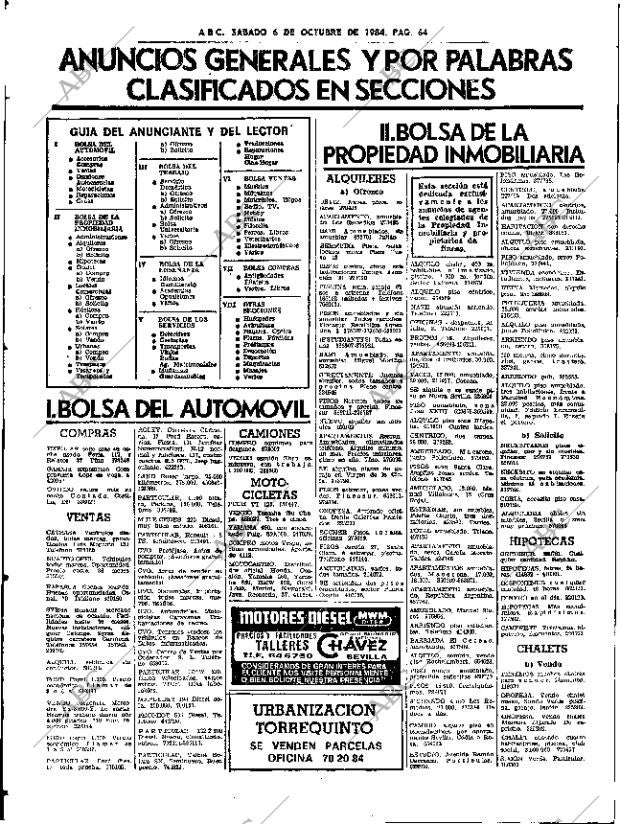 ABC SEVILLA 06-10-1984 página 64