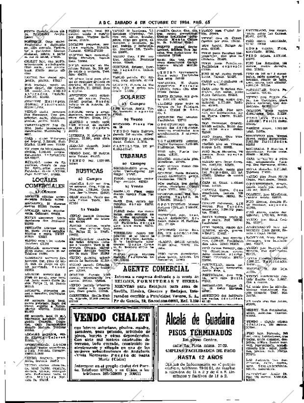 ABC SEVILLA 06-10-1984 página 65