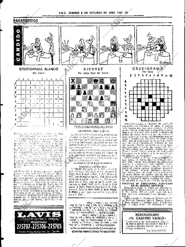 ABC SEVILLA 06-10-1984 página 70