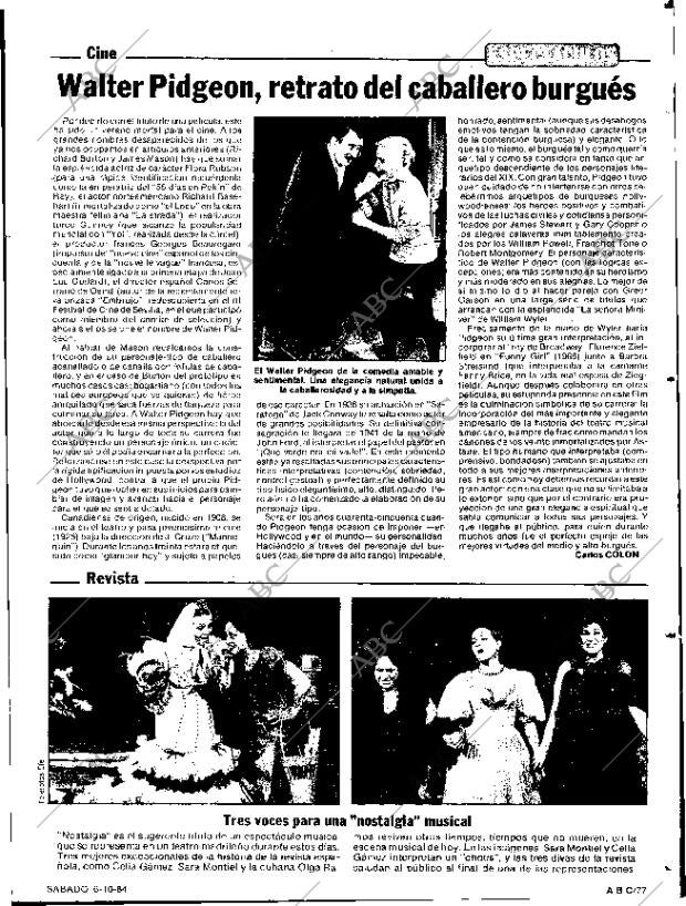 ABC SEVILLA 06-10-1984 página 77