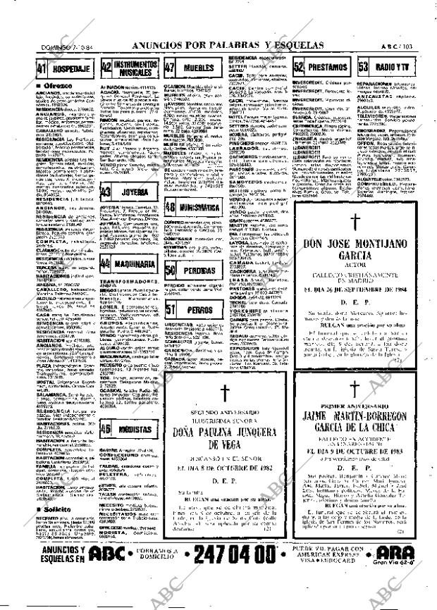 ABC MADRID 07-10-1984 página 103