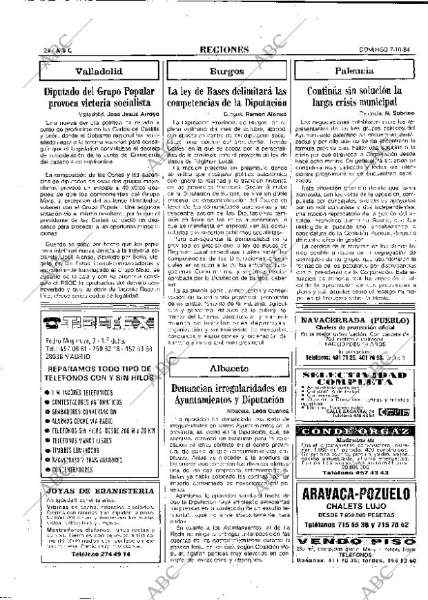 ABC MADRID 07-10-1984 página 24