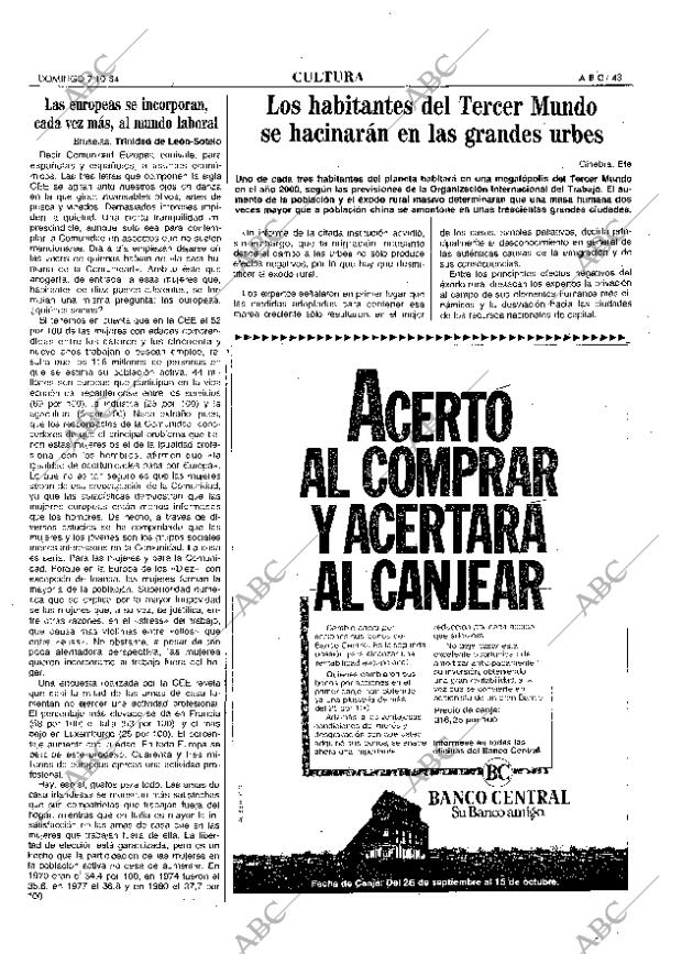 ABC MADRID 07-10-1984 página 43