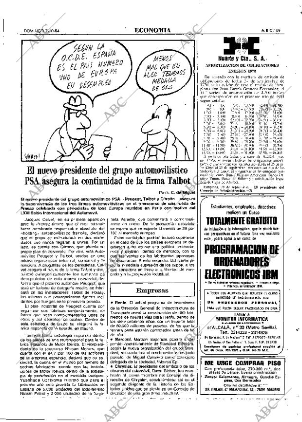 ABC MADRID 07-10-1984 página 69