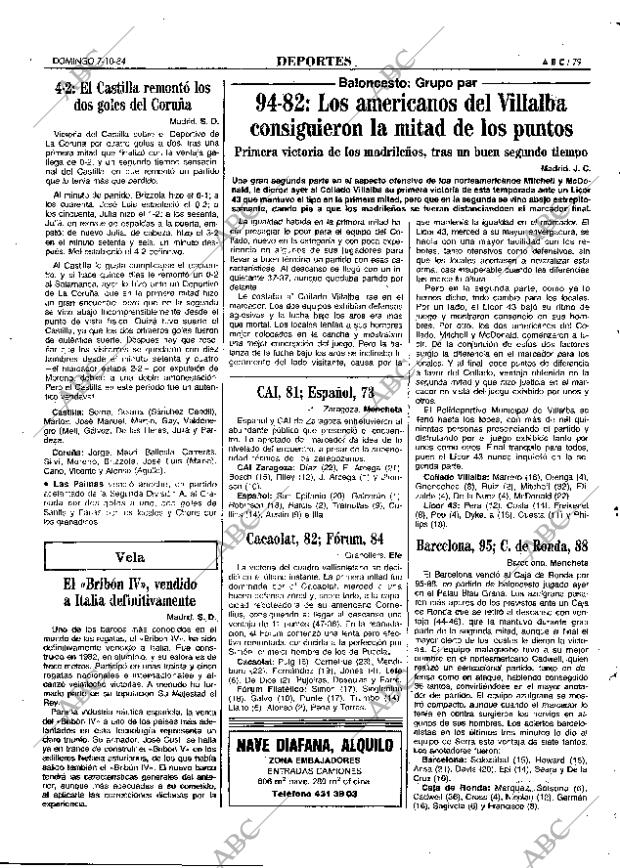 ABC MADRID 07-10-1984 página 79