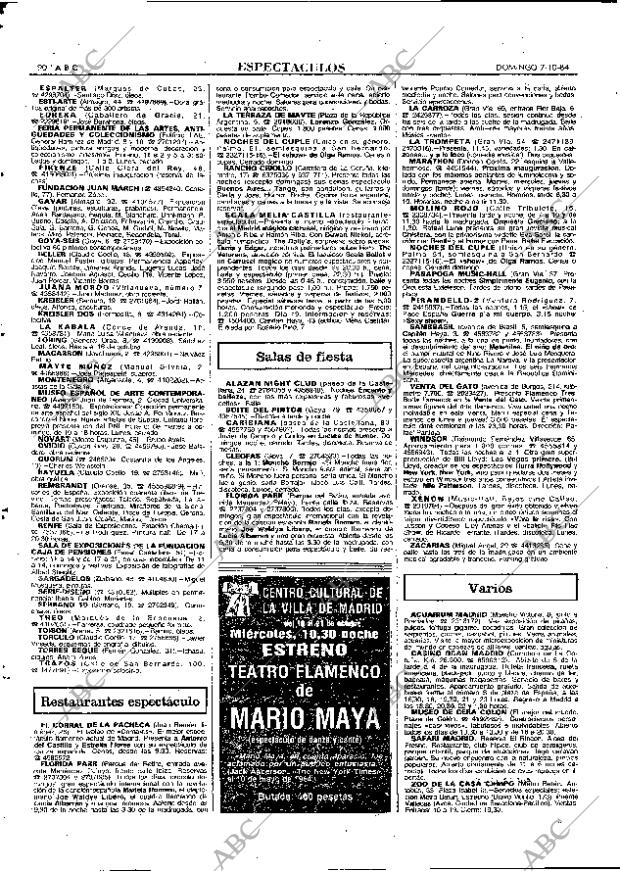 ABC MADRID 07-10-1984 página 90
