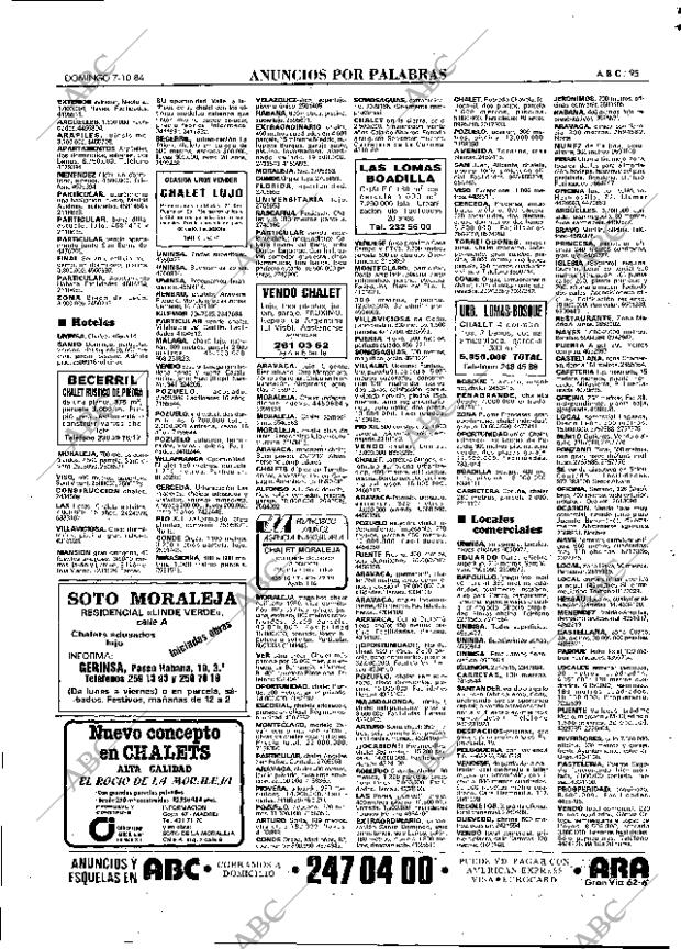 ABC MADRID 07-10-1984 página 95