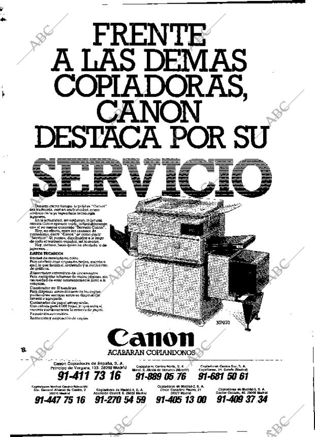 ABC MADRID 09-10-1984 página 112