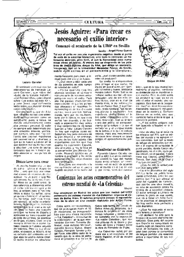 ABC MADRID 09-10-1984 página 43