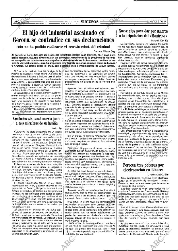 ABC MADRID 09-10-1984 página 50