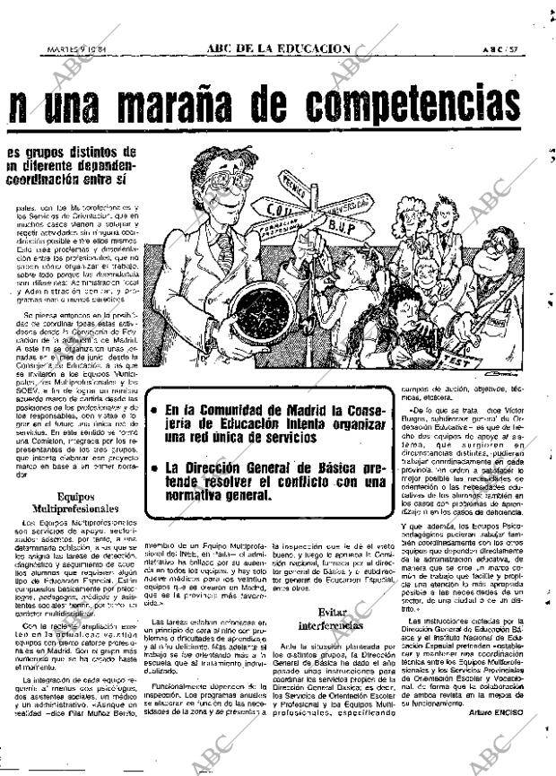 ABC MADRID 09-10-1984 página 57