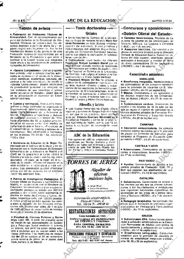 ABC MADRID 09-10-1984 página 60
