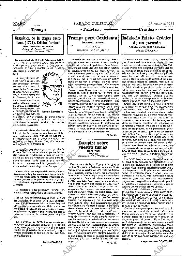 ABC MADRID 13-10-1984 página 48