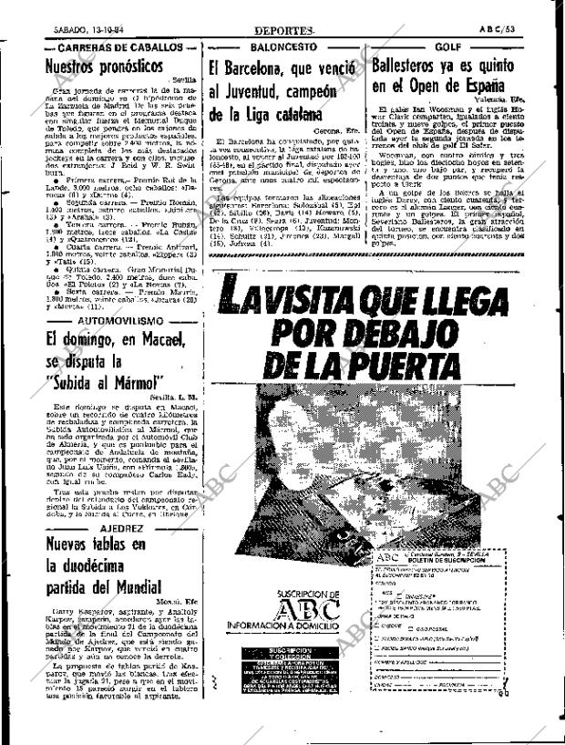 ABC SEVILLA 13-10-1984 página 53