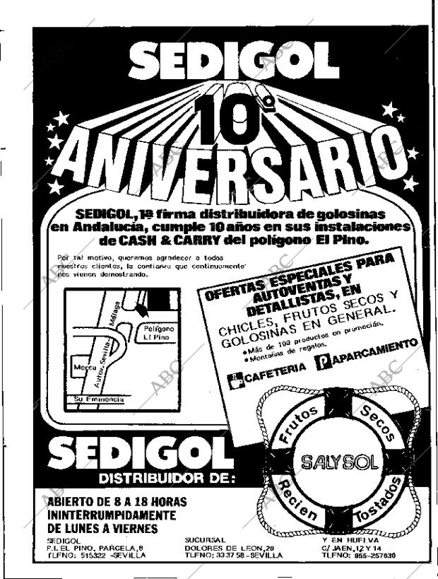 ABC SEVILLA 13-10-1984 página 77