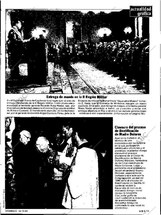 ABC SEVILLA 14-10-1984 página 13
