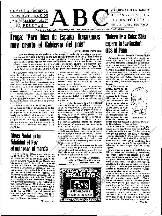 ABC SEVILLA 14-10-1984 página 17