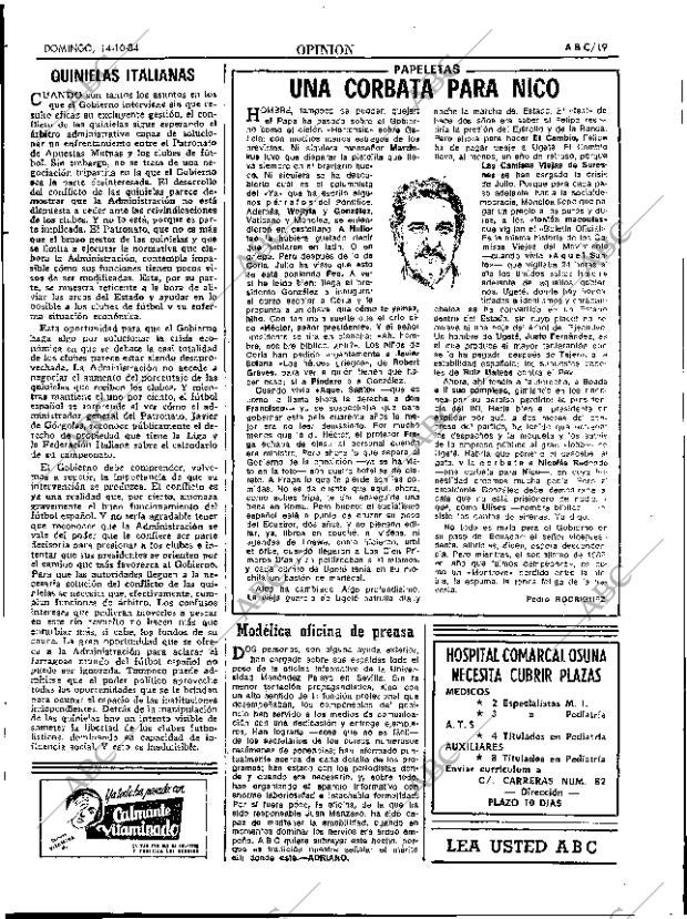ABC SEVILLA 14-10-1984 página 19