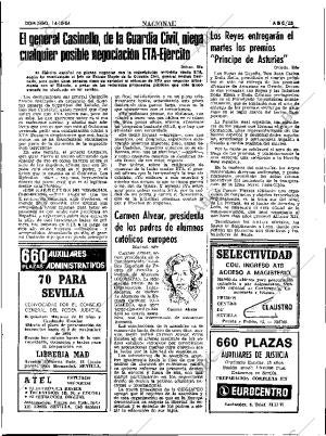ABC SEVILLA 14-10-1984 página 23