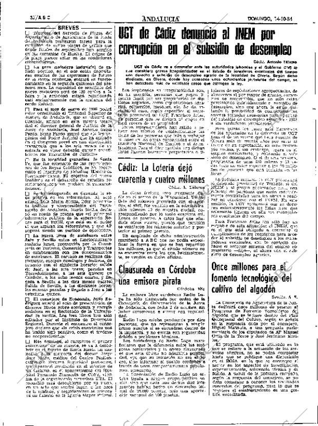 ABC SEVILLA 14-10-1984 página 32