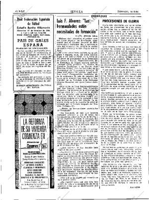 ABC SEVILLA 14-10-1984 página 40