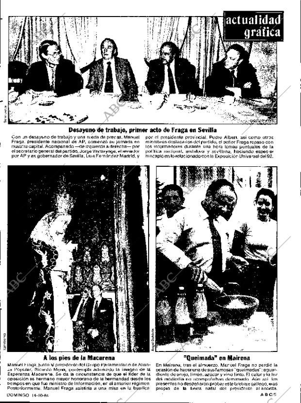ABC SEVILLA 14-10-1984 página 5