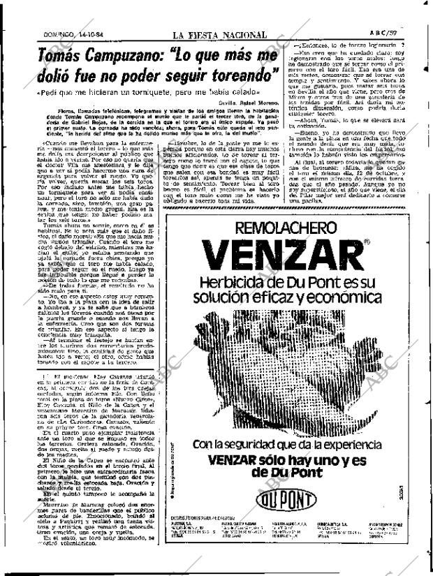 ABC SEVILLA 14-10-1984 página 59