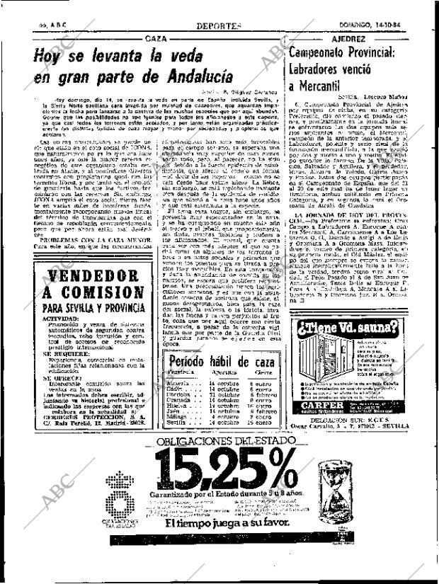 ABC SEVILLA 14-10-1984 página 66