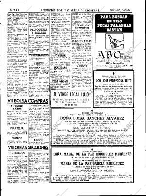 ABC SEVILLA 14-10-1984 página 74