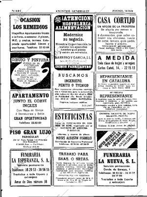 ABC SEVILLA 14-10-1984 página 76