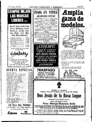 ABC SEVILLA 14-10-1984 página 77