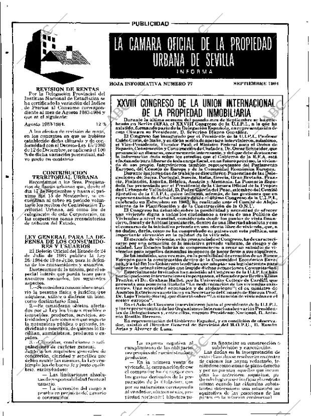 ABC SEVILLA 14-10-1984 página 84