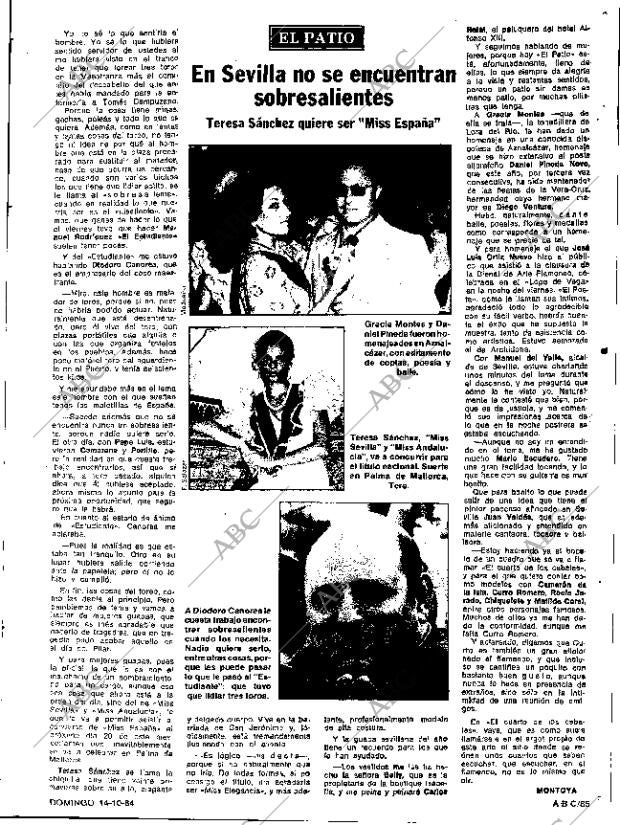 ABC SEVILLA 14-10-1984 página 85