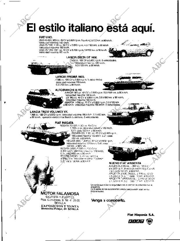 ABC SEVILLA 14-10-1984 página 92