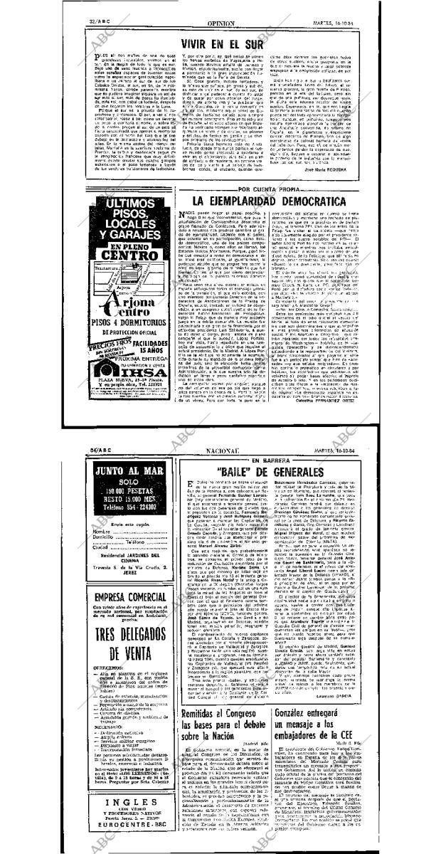 ABC SEVILLA 16-10-1984 página 32