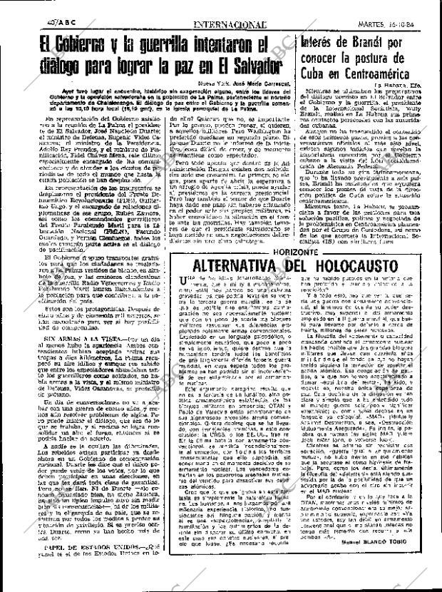 ABC SEVILLA 16-10-1984 página 40