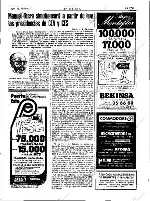 ABC SEVILLA 16-10-1984 página 43