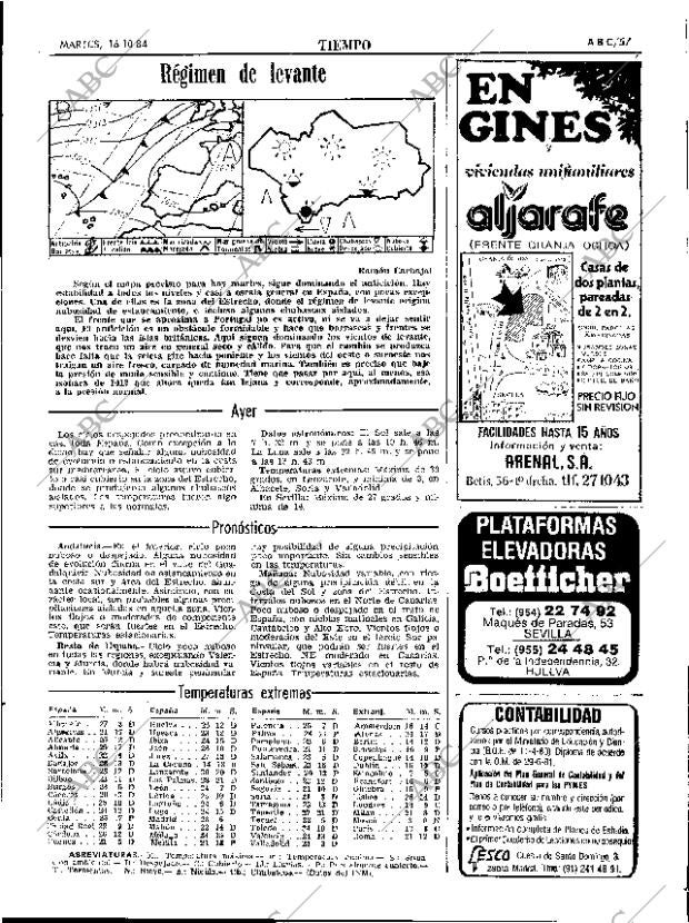 ABC SEVILLA 16-10-1984 página 57